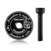 Blarkrus ycle Bowl Set Cover Front Fork Upper Pipe Cover Alloy Colorful/s H9N8 _} ρε